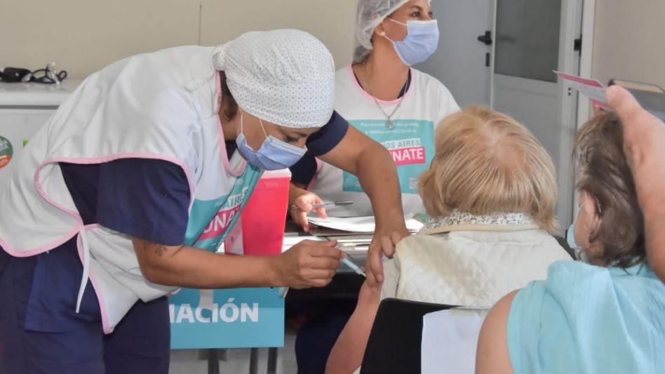 Comienza la vacunación libre para mayores de 55 años en la provincia de Buenos Aires