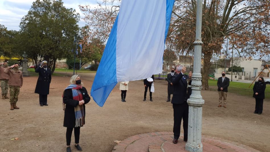 Se conmemoró el Día de la Bandera