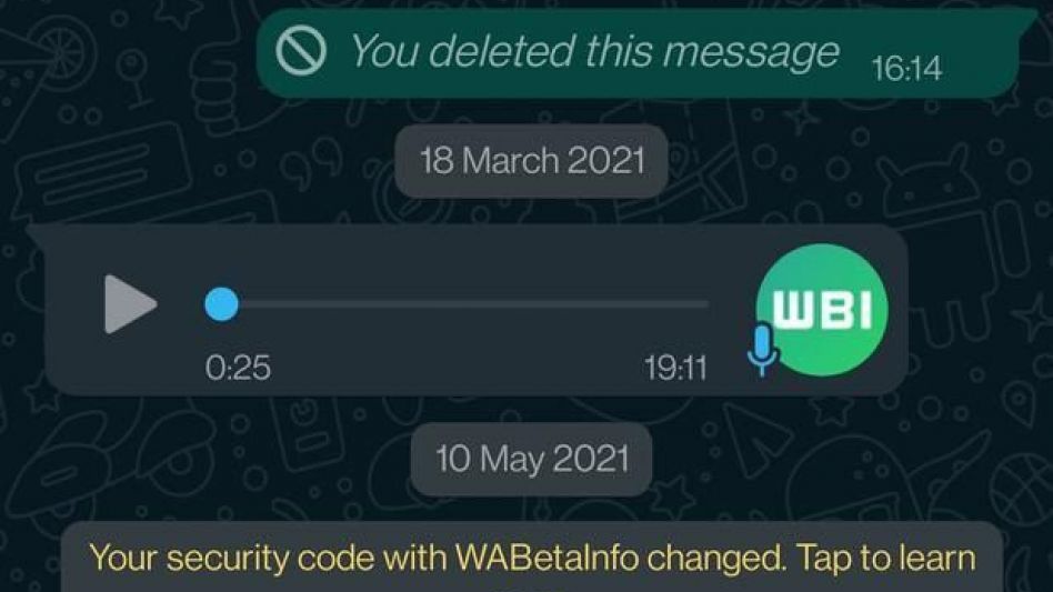 WhatsApp cambia diseño: nuevas burbujas de mensajes en los chats