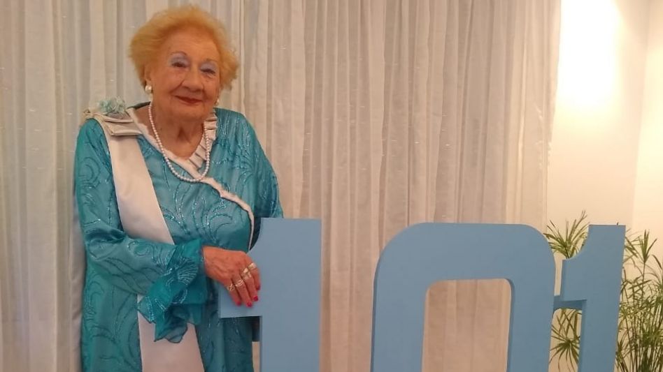 101 años no se cumplen todos los días 