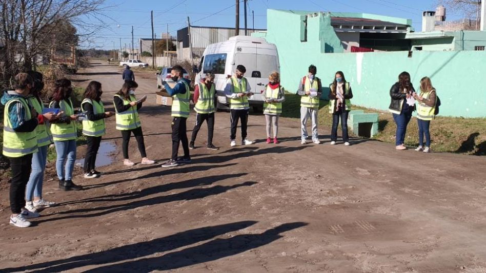 Pavimentación en barrios
