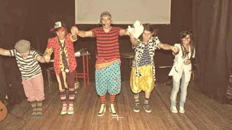 Compartiendo el Show de mi personaje el Payaso ?Kachi? con mis hijos Lucas, Samuel, Luisina y Mateo en La Criba.