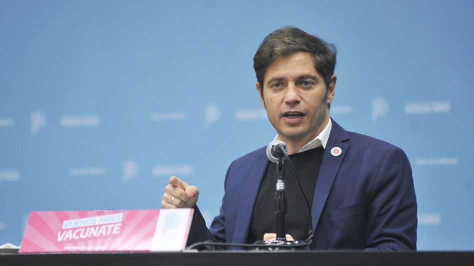 Kicillof anunció vacuna libre a partir de los 35 y dijo que 69 municipios ya completaron la vacunación