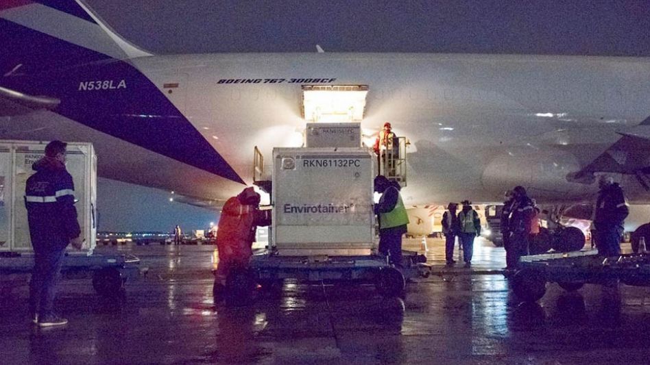 Argentina supera este lunes los 38,4 millones de vacunas recibidas durante la pandemia