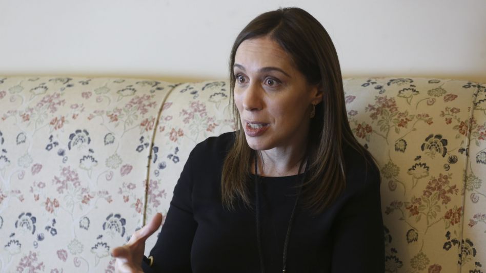 Vidal apuntó contra CFK y dijo que Macri "tiene un rol importante que cumplir"