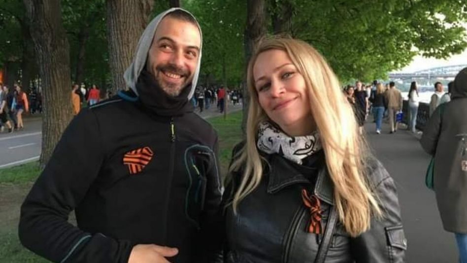 Juan y su esposa Julia disfrutas mucho la vida en Barcelona. GENTILEZA JUAN MANUEL NÁPOLI.