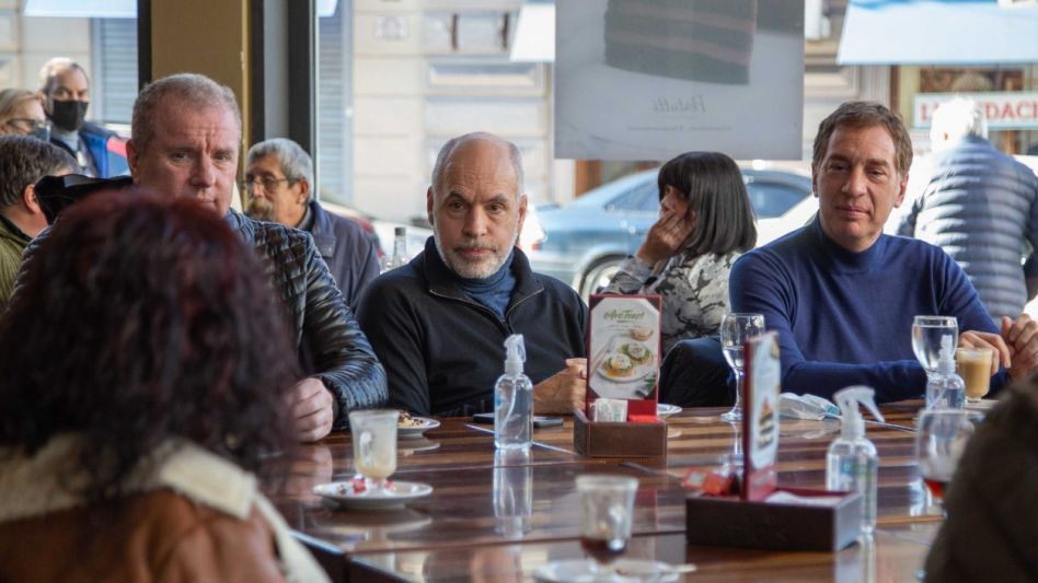 Santilli y Larreta en Avellaneda: "Necesitamos una presencia más fuerte en el Congreso"