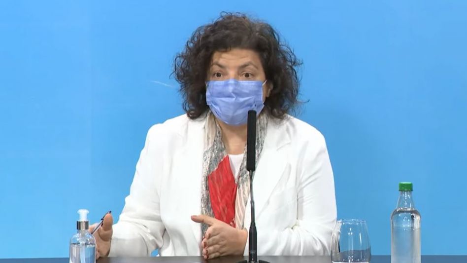 Vizzotti no descartó "una norma" para quienes no quieren vacunarse