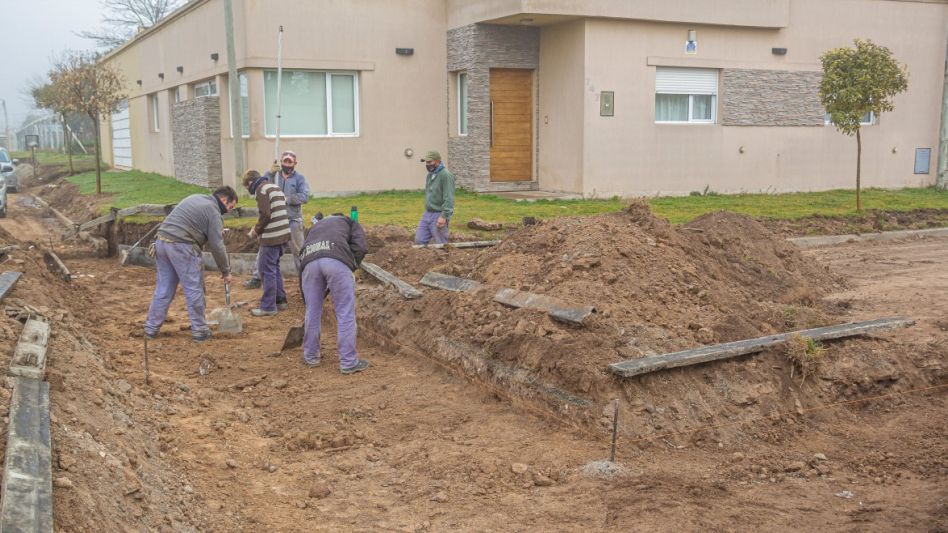  En ese sector de la ciudad también está prevista la pavimentación de algunas calles.    PRENSA MUNICPAL