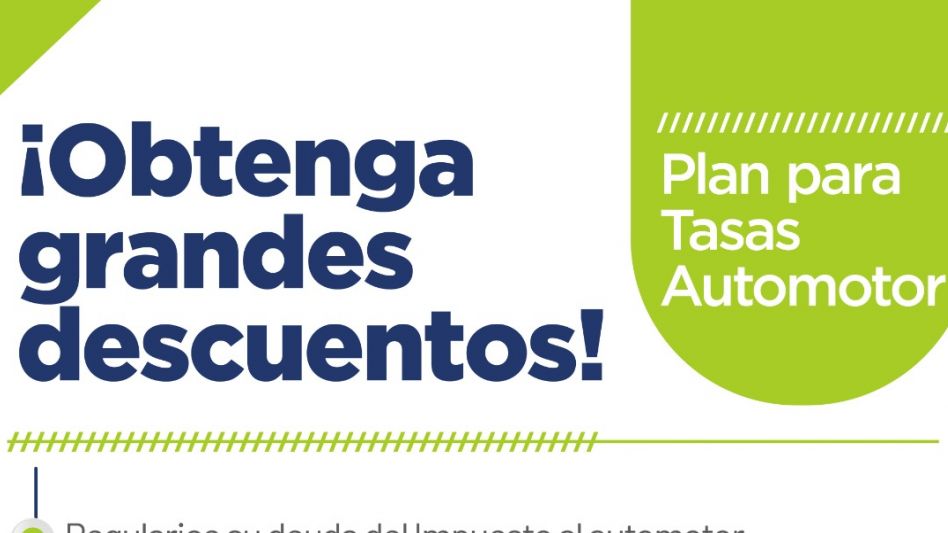Beneficios para regularizar la deuda por Tasas Automotor   