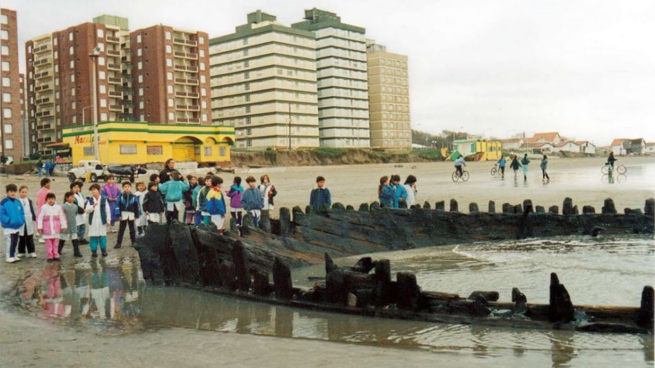 Historia y leyendas del Margaretha, el barco alemán varado frente a Mar de Ajó