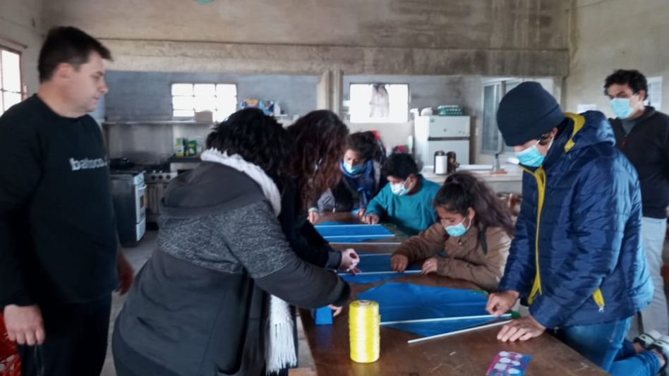 Villa Piazza tuvo su taller de barriletes