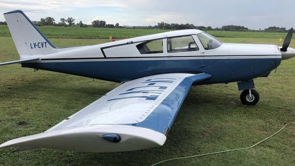 Una aeronave argentina cayó en Uruguay y murieron sus dos tripulantes