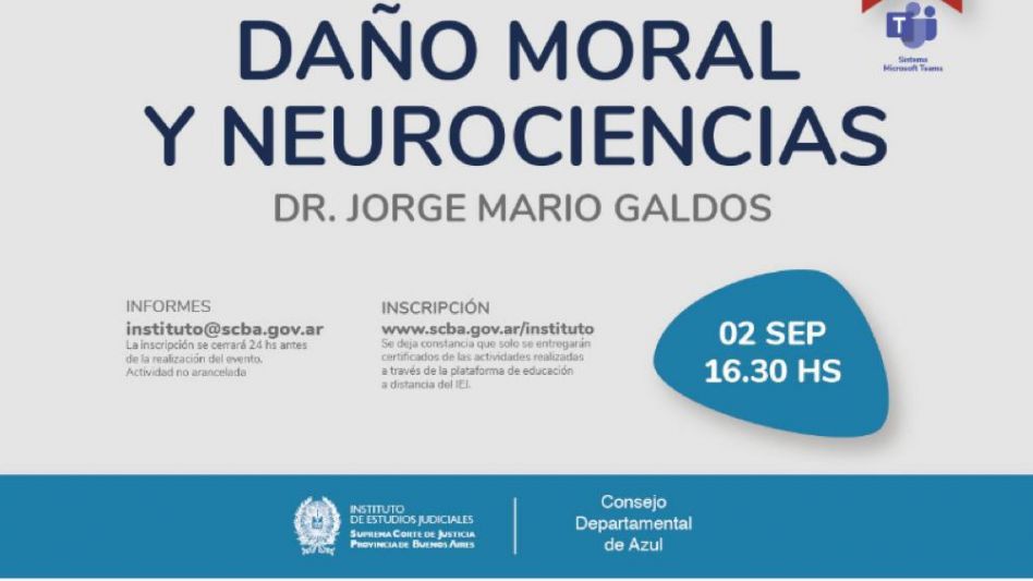 "Daño moral y neurociencias"