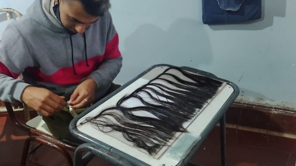 Los internos donaron su mano de obra para desarrollar este proyecto. PRENSA SPB