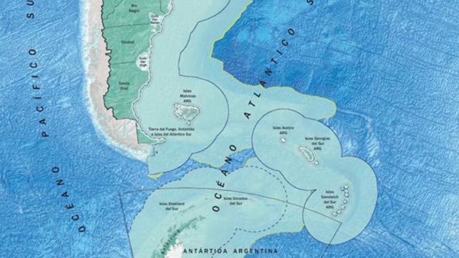 Gobierno acusa a Chile de intentar apropiarse de parte de plataforma continental