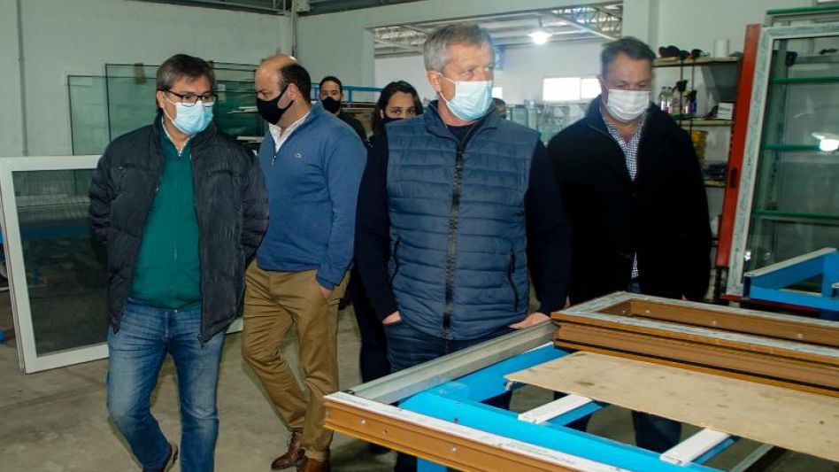Emilio Monzó, precandidato a Diputado Nacional por la lista Dar El Paso que encabeza Facundo Manes en la interna de Juntos, visitó ayer esta ciudad y desplegó una nutrida agenda. PRENSA EMILIO MONZÓ