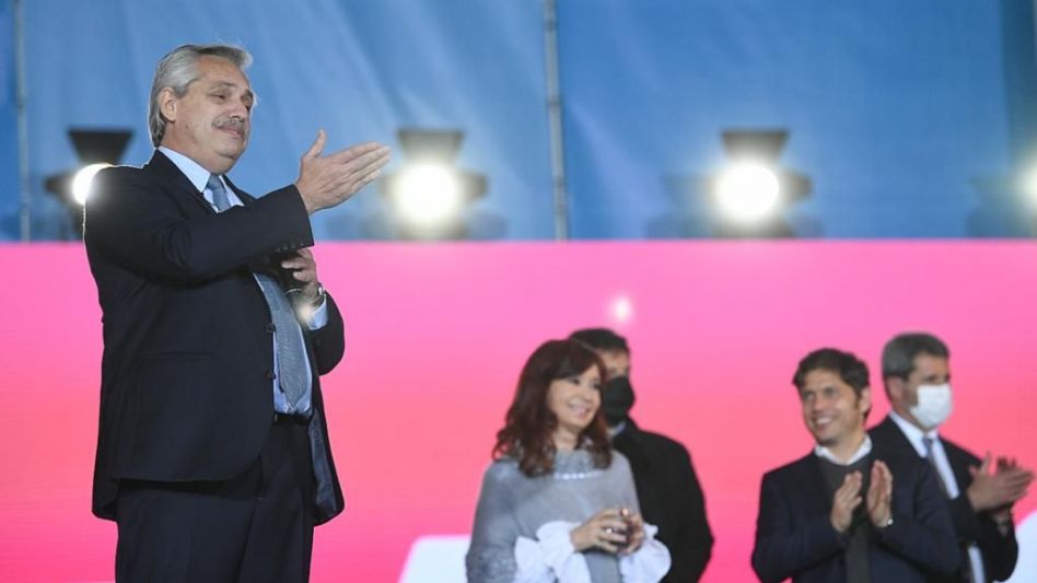 Con el horizonte en la pospandemia, Todos cerró la campaña en Tecnópolis
