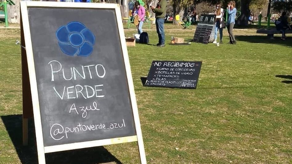 La quinta jornada que realizó Punto Verde Azul tuvo como escenario un sector del Balneario Municipal. 