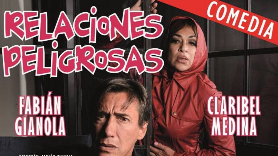 Fabian Gianola y Claribel Medina estarán este viernes a las 21 en el Teatro Español. 