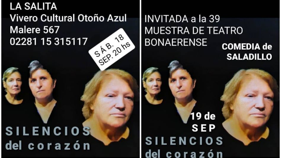 Películas, obras de teatro, libros y música: un fin de semana cultural en Azul