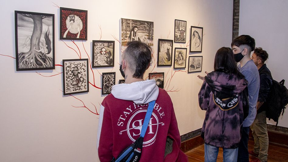 Laura Paterno expuso  sus "Memorias del vacío" 