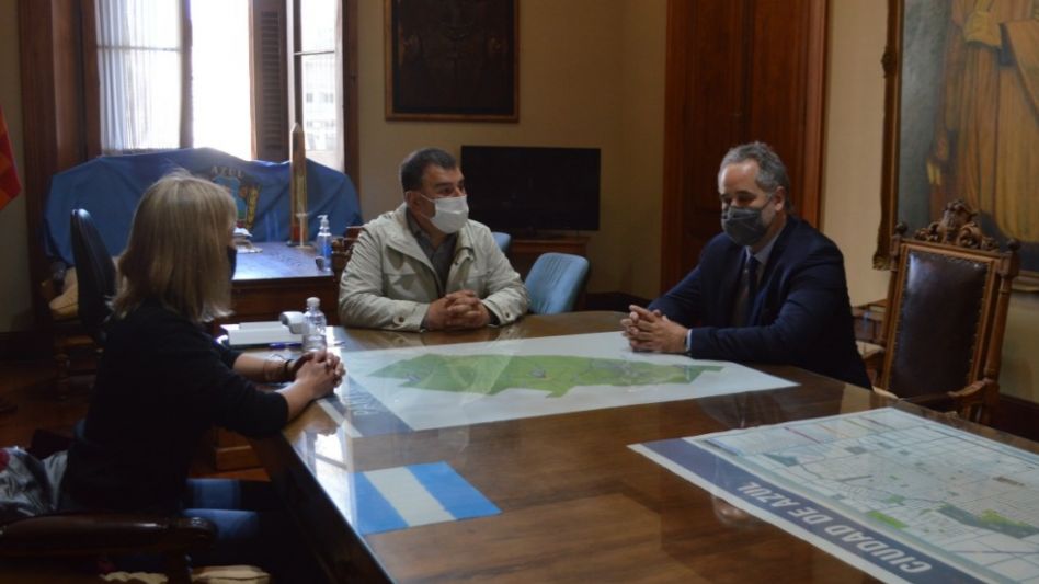 Bertellys se reunión con el diputado Alejandro "Topo" Rodríguez