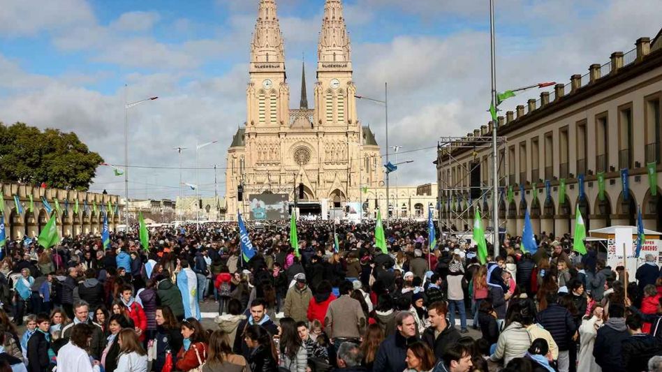 Vuelve la peregrinación a Luján y piden a los fieles estar vacunados con al menos una dosis