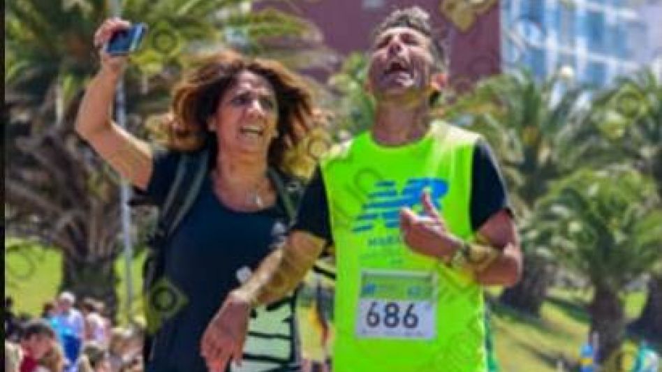Era uno de esos objetivos pendientes. Llegando en la maratón de Mar del Plata 42k 195mts.