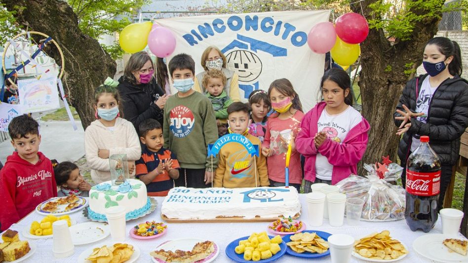 El Rinconcito del Carmen   celebró sus primeros 30 años 