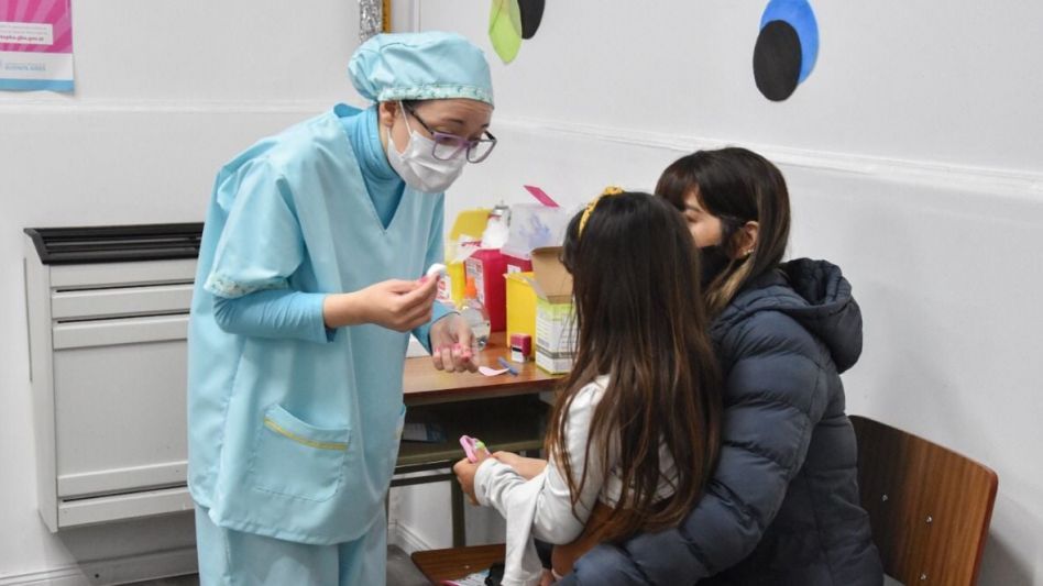 Ayer comenzó la vacunación para niños y niñas en toda la Región Sanitaria IX.   REGIÓN SANITARIA IX