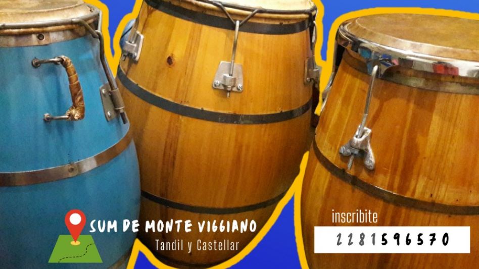 "Toques del tambor",   en Monte Viggiano