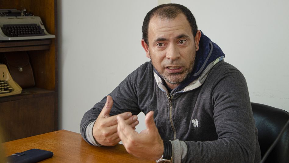 Macedonio se mostró contento con el espectáculo del sábado.  NACHO CORREA                