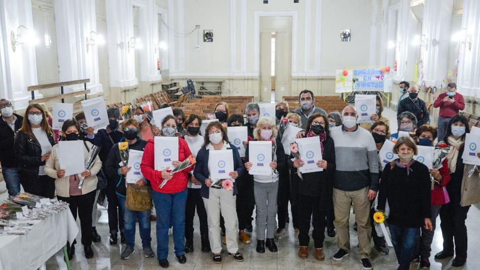 Cuarenta madres azuleñas accedieron a la jubilación
