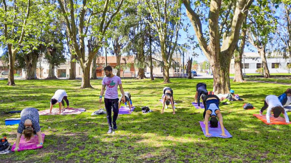 Un compartir desde el  alma: Clase de yoga