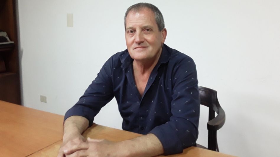 Guillermo Giordano, Subsecretario de Desarrollo Sostenible de la Municipalidad de Azul, cuando dialogó con este diario. FOTO: AGUSTÍN SCALCINI