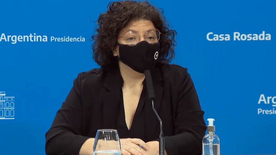 Vizzotti anunció que se comenzarán a aplicar terceras dosis de vacunas