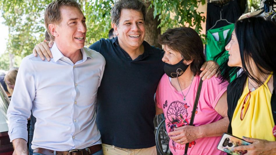 Santilli y Manes: "Vamos a consolidar la elección de septiembre en noviembre"