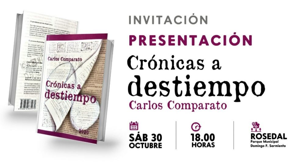 Presentación del libro: "Crónicas a Destiempo" 