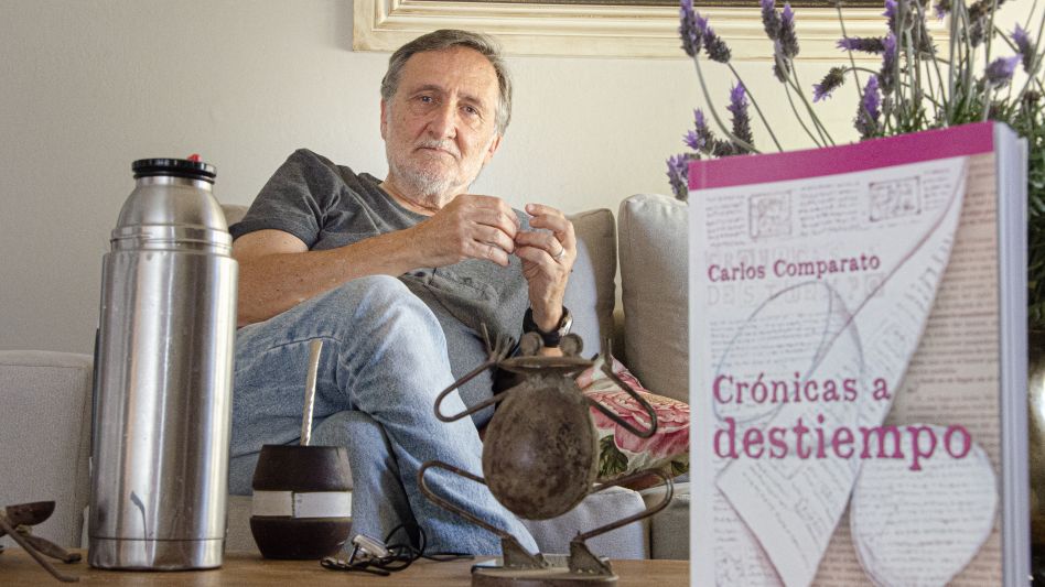 Mate en mano y sentado en su sillón en una calurosa tarde,  recordando un oficio de 40 años.