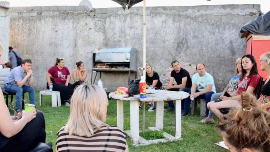 "Bali" Bucca y Wesner dialogaron con los vecinos de Olavarría