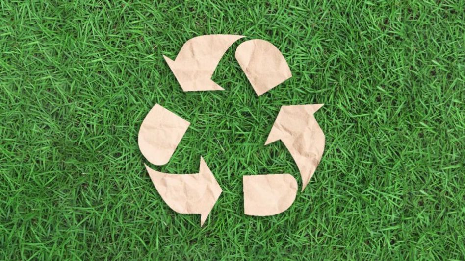 El reciclado de basura en Azul