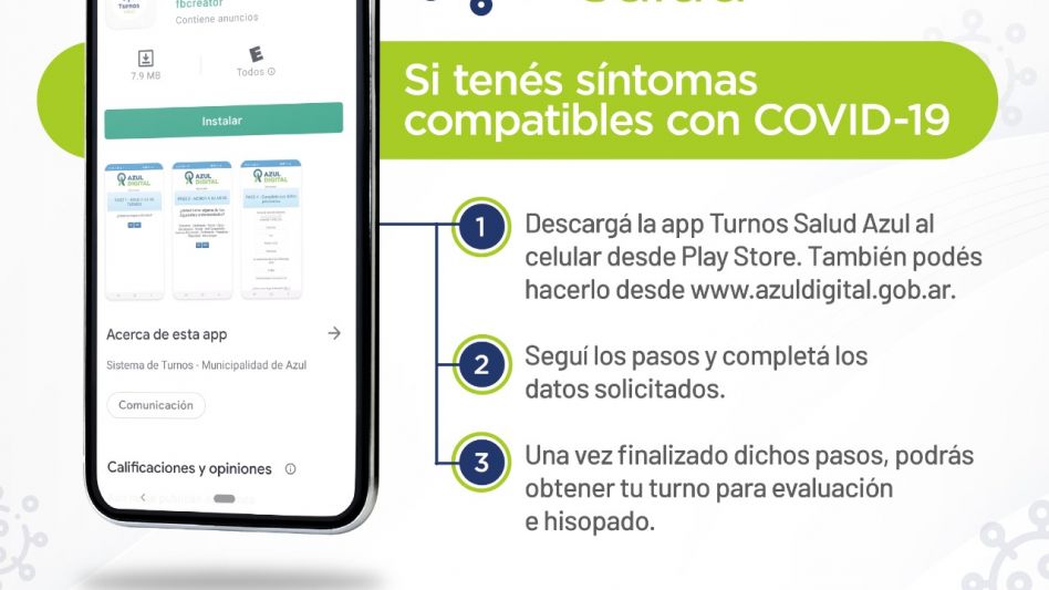 El consultorio Covid funcionará para evaluación e hisopado