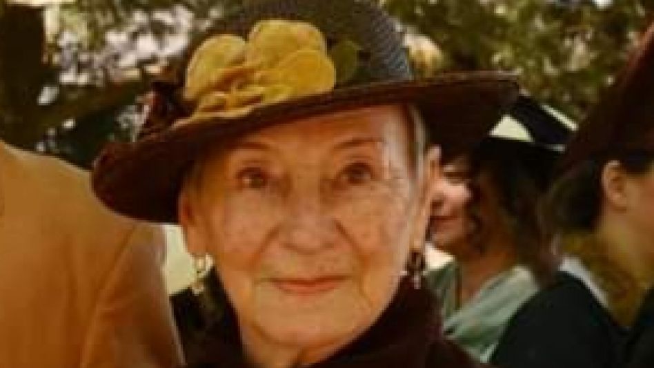 Hebe Haydee Parmigiani Vda de Hidalgo falleció en Azul el pasado lunes a los 86 años.   GENTILEZA EDELMIRO MENCHACA