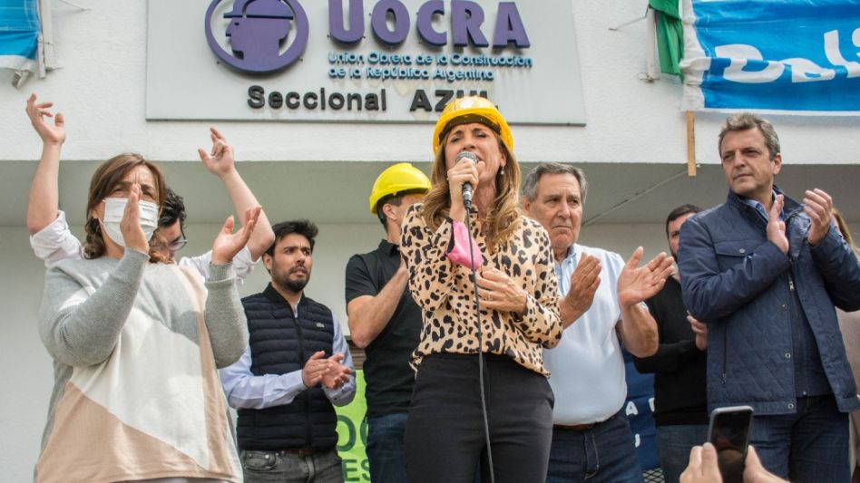 Massa, Tolosa Paz y Bali Bucca visitaron nuestra ciudad