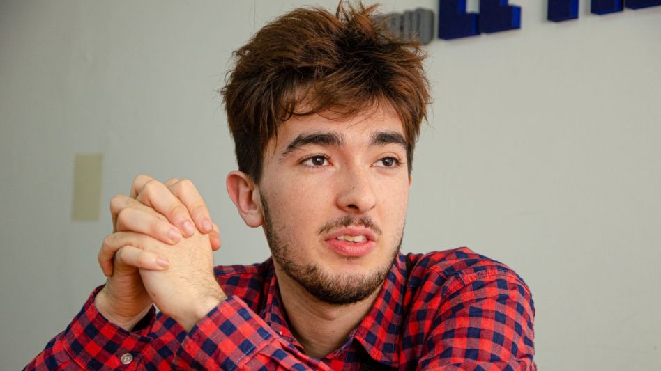 Tomás Chiodi, uno de los mejores músicos azuleños de su generación. NACHO CORREA