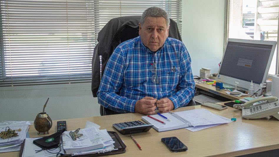 Gustavo Del Curto, gerente de la firma H.J. Navas y Cía. el día que dialogó con diario EL TIEMPO acerca del cuarenta aniversario de la empresa que preside en la actualidad. FOTOS NICOLAS MURCIA