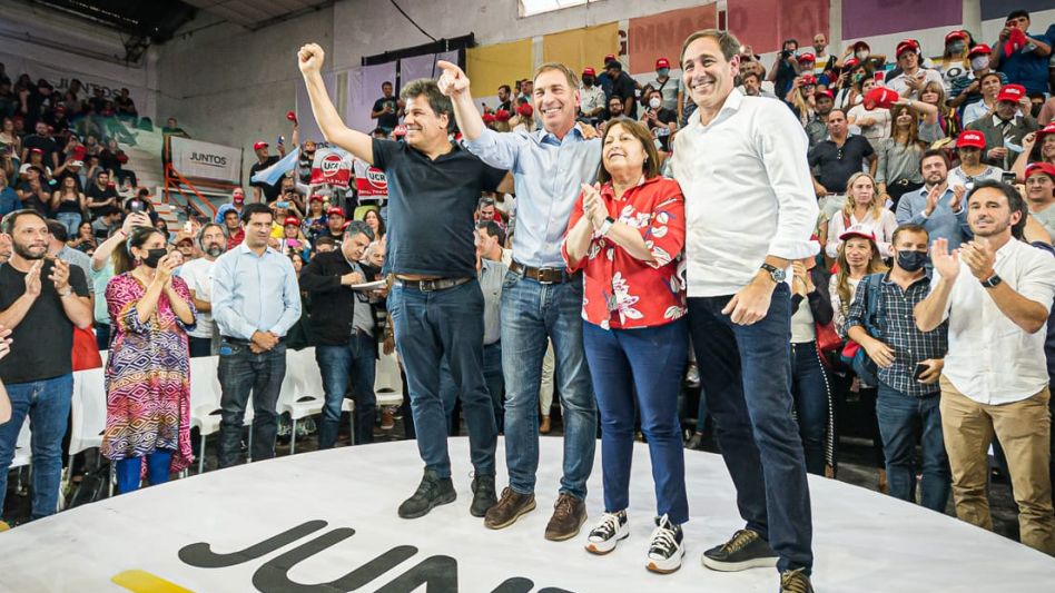 Santilli y Manes: "Venimos para cambiar la historia"