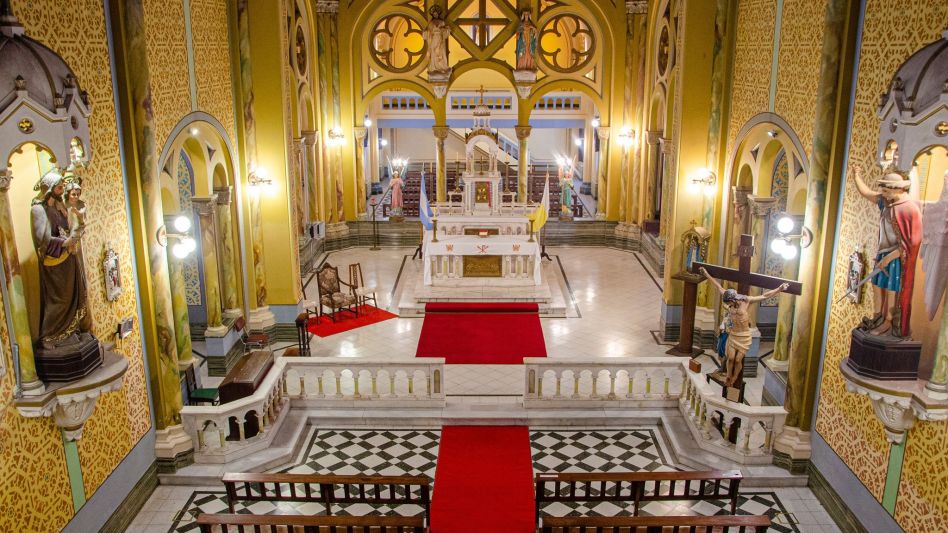  Vista actual del interior de la Capilla que el pasado 9 de noviembre arribó a sus 75 años de existencia. NACHO CORREA