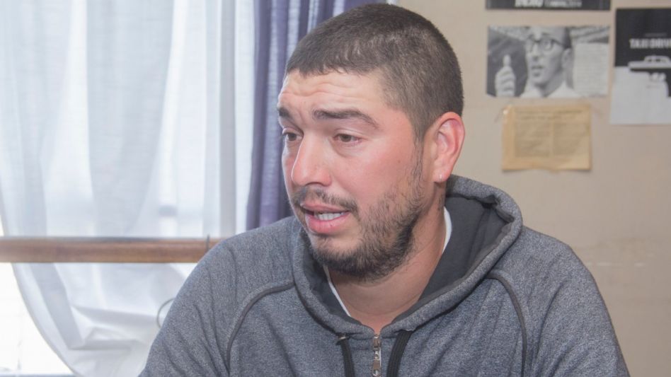 Joel Carrizo, referente del barrio Plaza Oubiñas. FOTO: NICOLÁS MURCIA